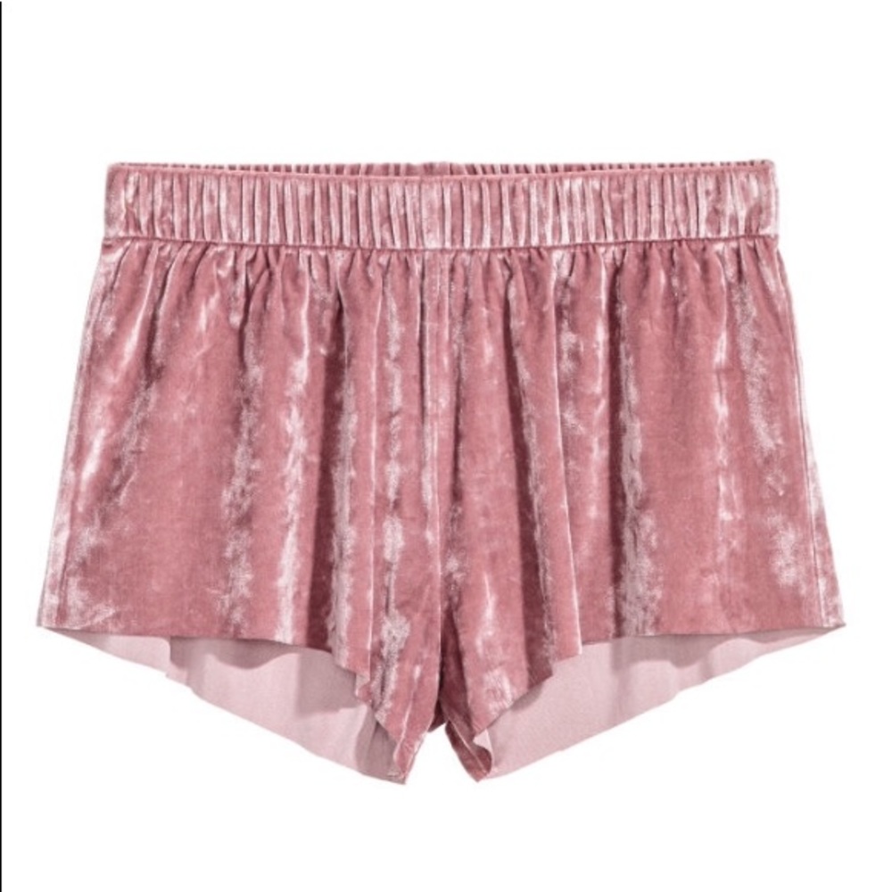 Velvet shorts